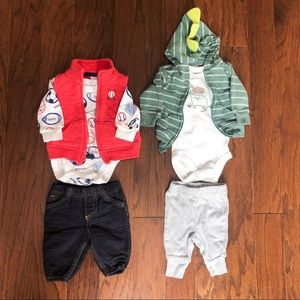 3/$15 Carter’s Newborn 3 piece outfits